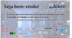 Desktop Screenshot of aikensolutions.com.br